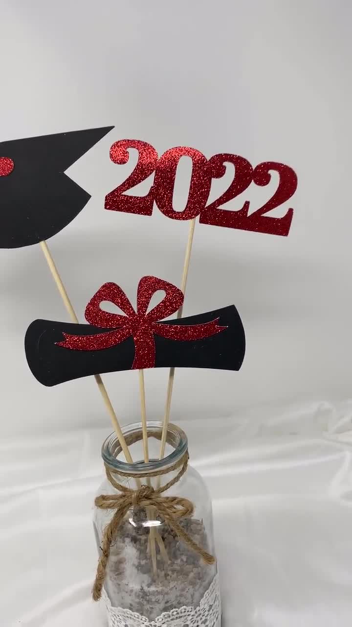 Graduation Decorations 2024, Graduation Centerpiece Sticks, Class