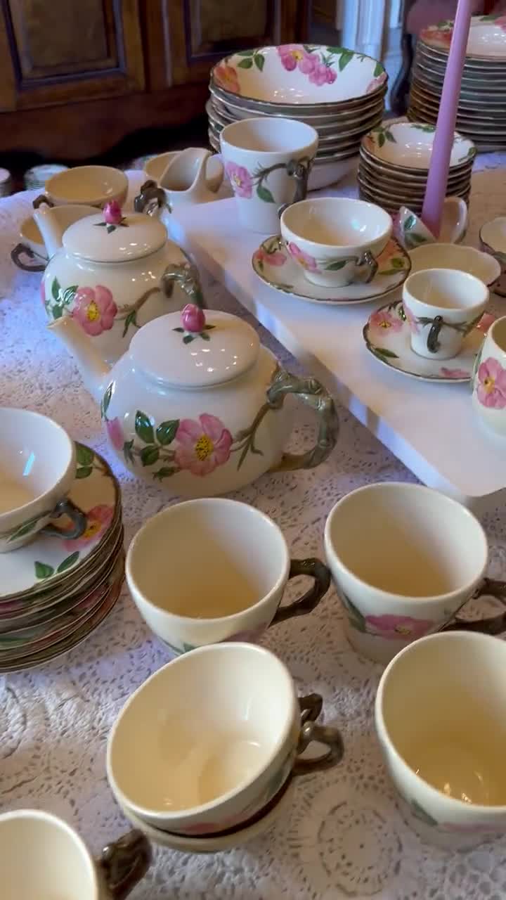 フランシスカン　デザートローズ　ビンテージ　6点セット フランシスカン デザートローズ ビンテージ 6点セット - メルカリ
