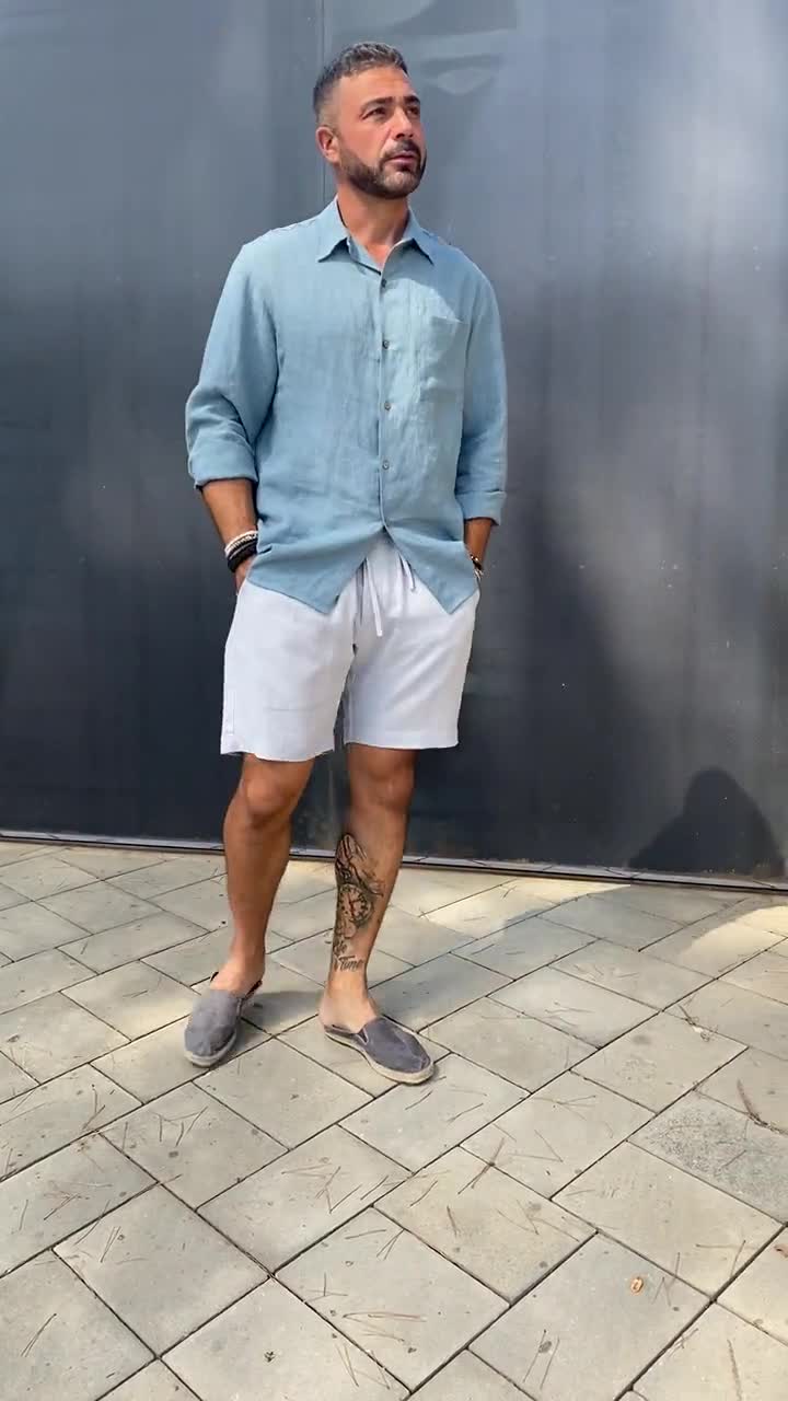Bermudas Monograma con bolsillo - Hombre - Ready to Wear