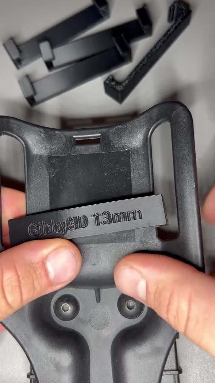 Espaciador para funda Safariland de 1/2" ~ 13 mm video poster