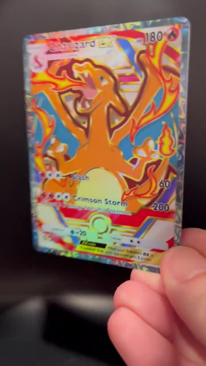 リザードン ex - ホロファンカード ポケモン TCG ポケットアート