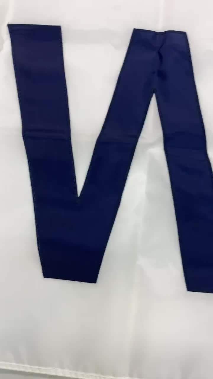 3x5FT Chicago Baseball Win Flag White and Blue Fly The W