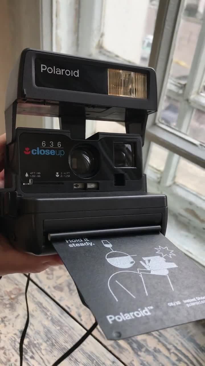 Polaroid One Step Close up 636 Vintage Instant Camera Fully Etsy