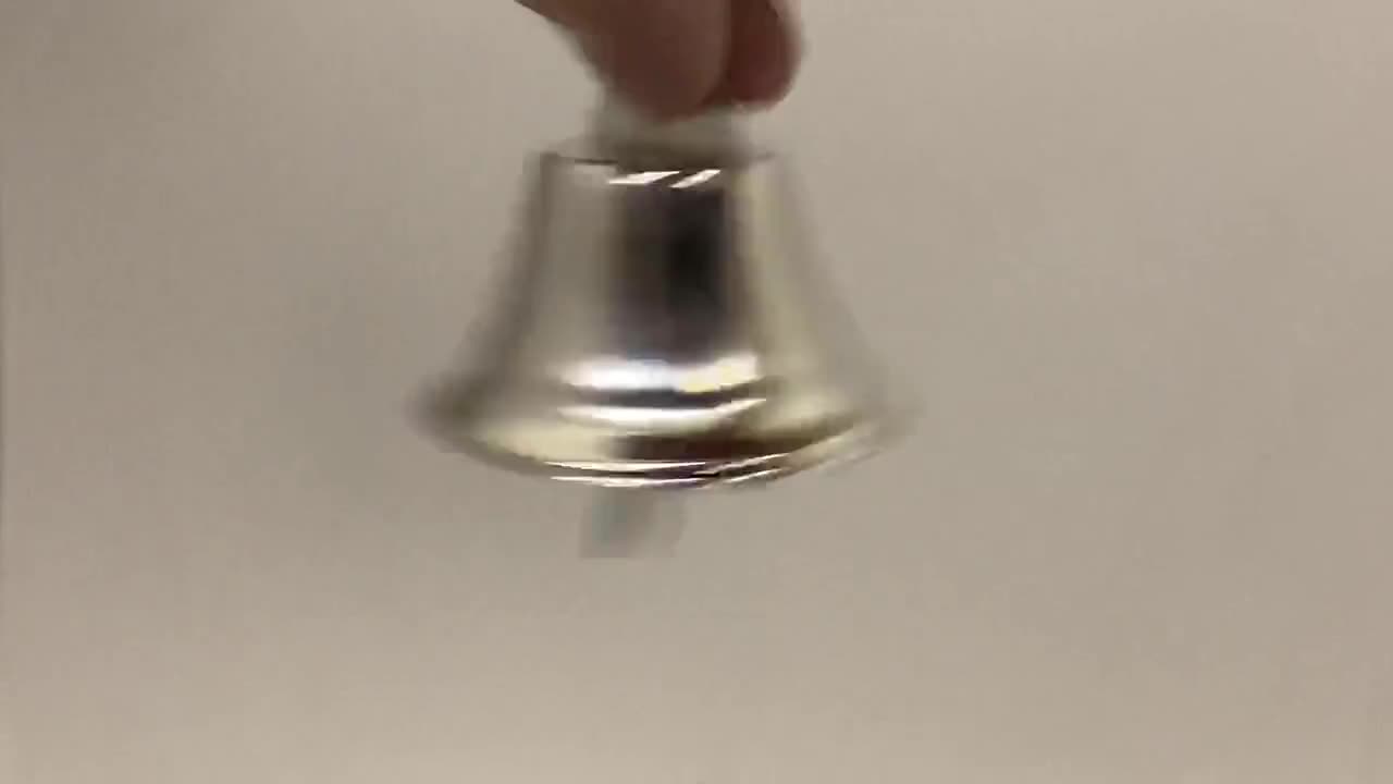 Lead Fee Chistmas Shining Libety Bells Silve And Gold