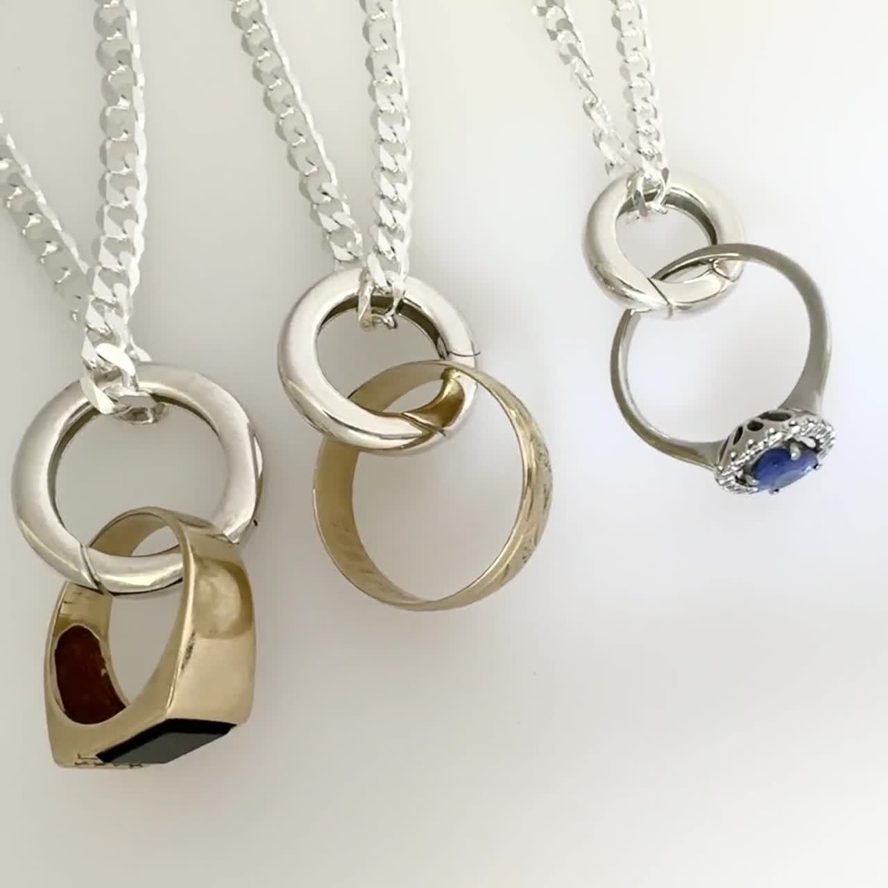 Wishbone Ring Holder Necklace | Gowa Design