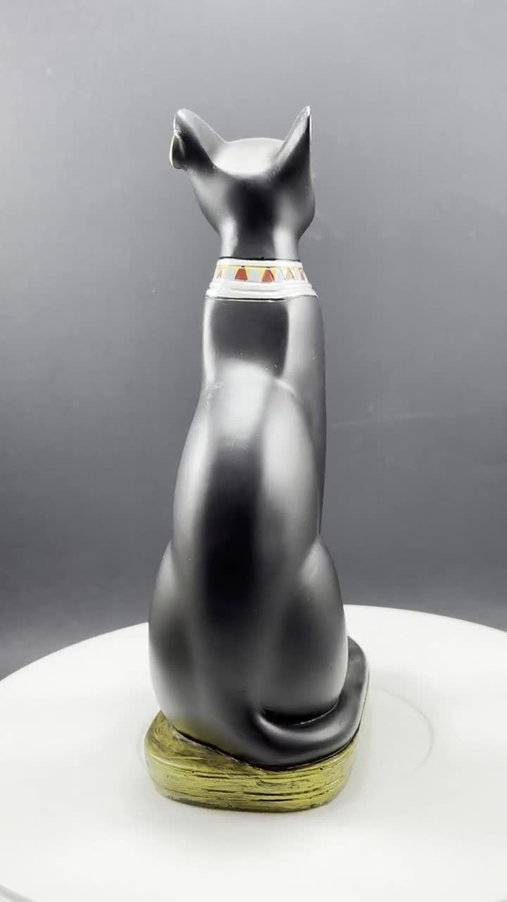 貴重なバステト女神像 手作りの猫 古代エジプトのバステト エジプトの