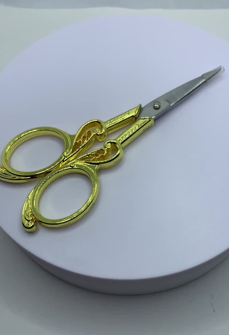 Beautiful Vintage Wing Inspired Scissors Decorative Scissors