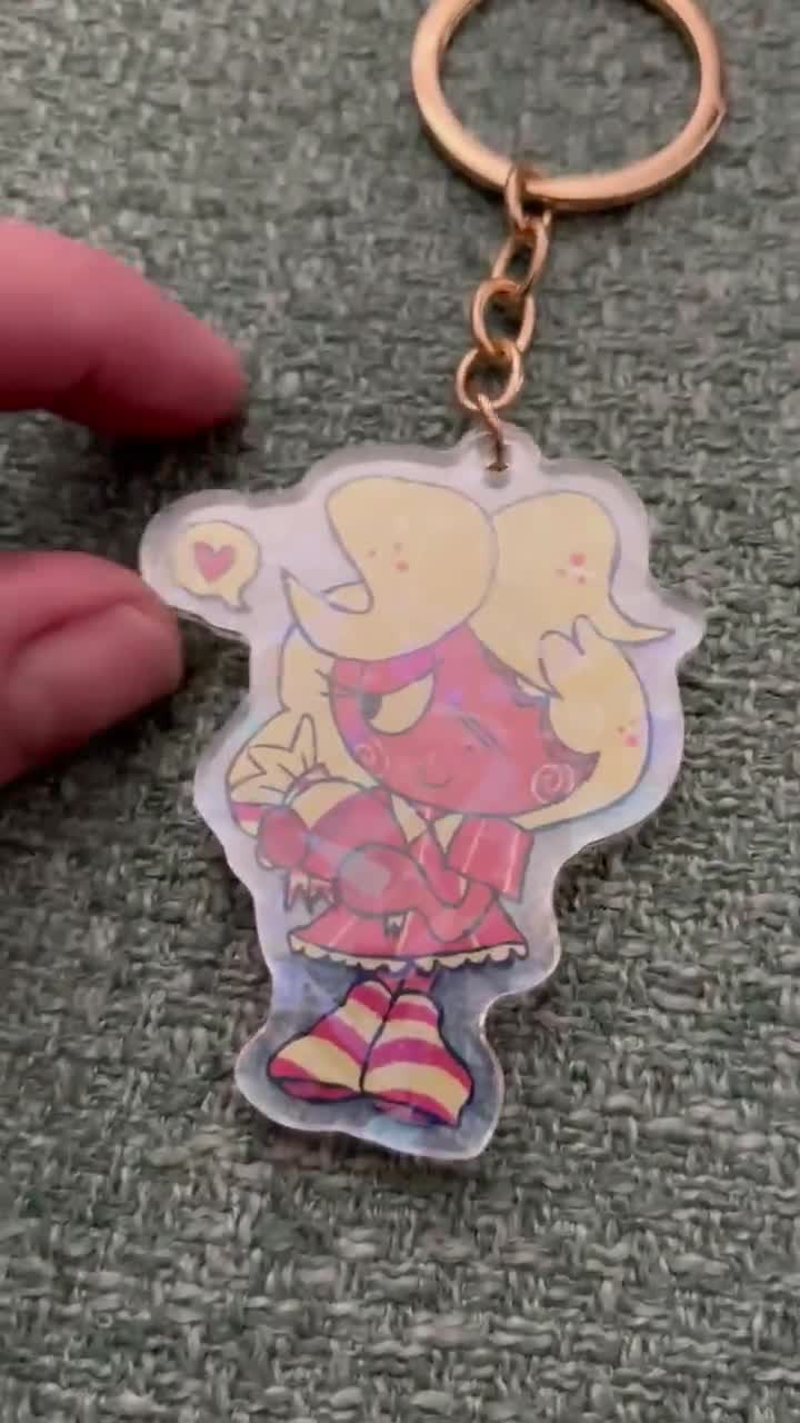 Ginger Dandys World CLEAR Keychain - Etsy Israel