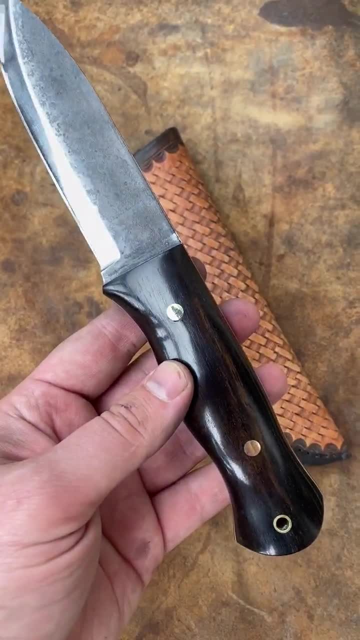 Cuchillo Bushcraft tipo Woodlore - Guida Custom Knives