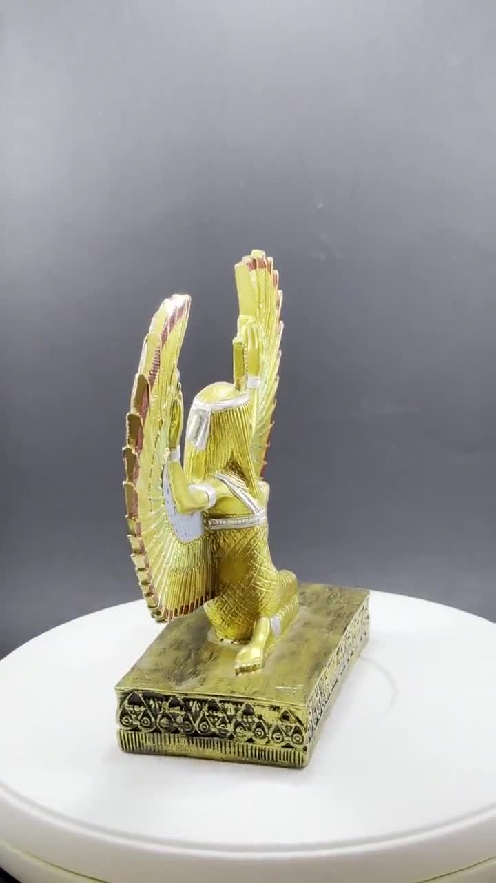 エジプト神話 女神マアト 彫刻 エジプト神話 女神マアト 彫刻 - 彫刻・オブジェ特別