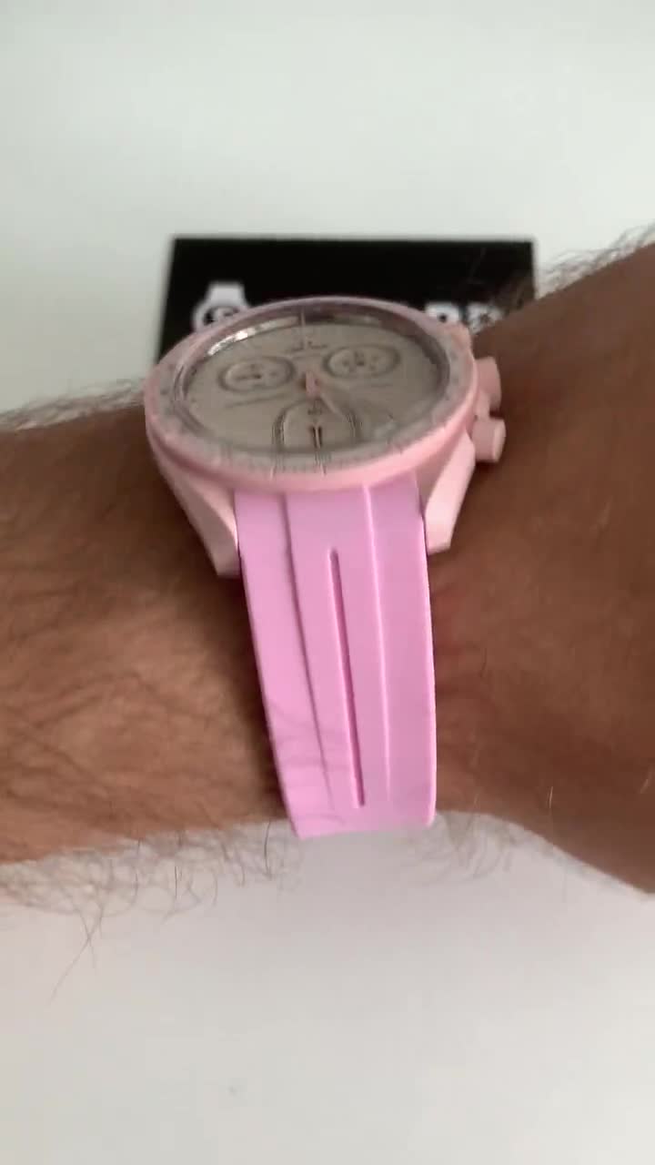 Cinturino in silicone perforato: cinturino sportivo a sgancio rapido, 20 mm 22 mm - Italia