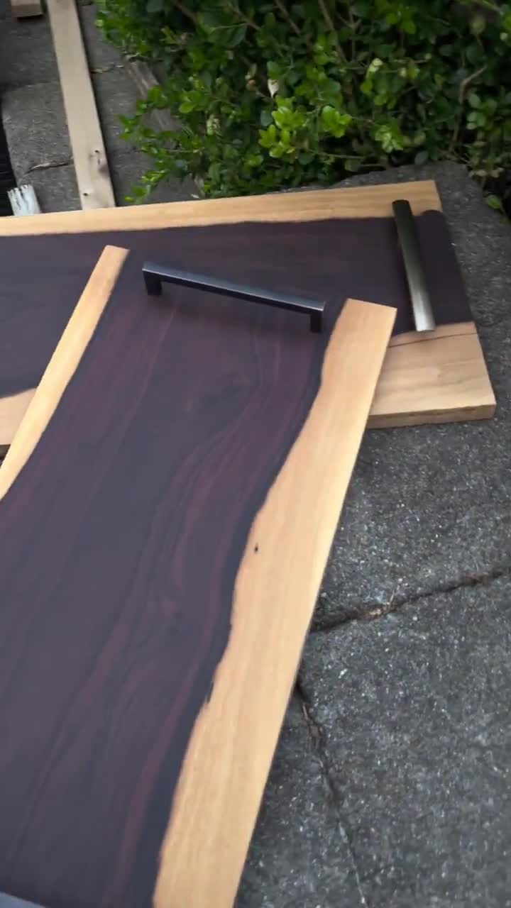 Handmade Exotic Wood Cutting Board $85