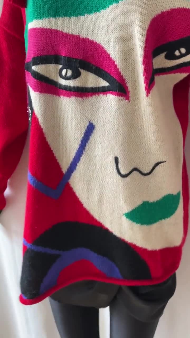 Vintage 80s Kansai Yamamoto Sweater - Etsy