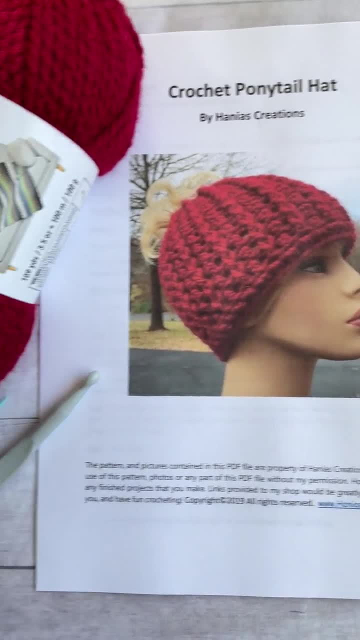 Diy Crochet Hat Kit 