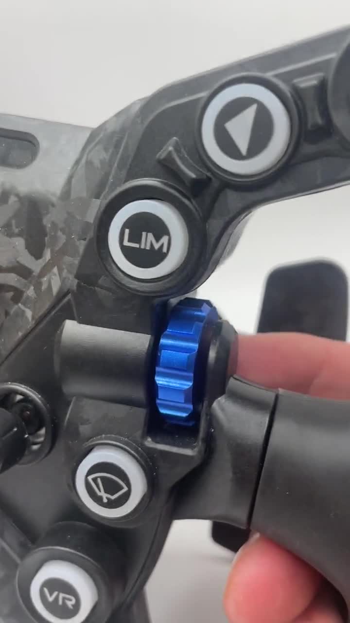 Simagic GT Neo Aluminium Thumb Encoder Knobs CNC Machined Anodised