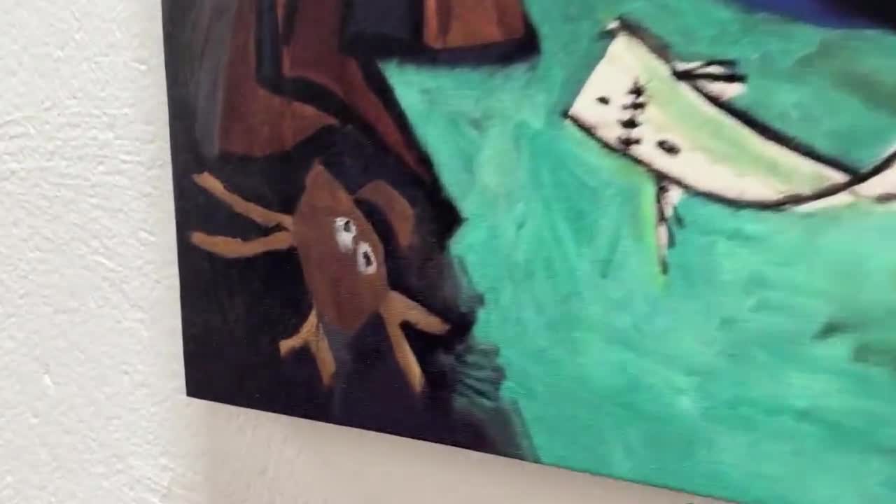 ピカソ「アンティーブの夜釣り」キャンバスアート - 有名な絵画の壁