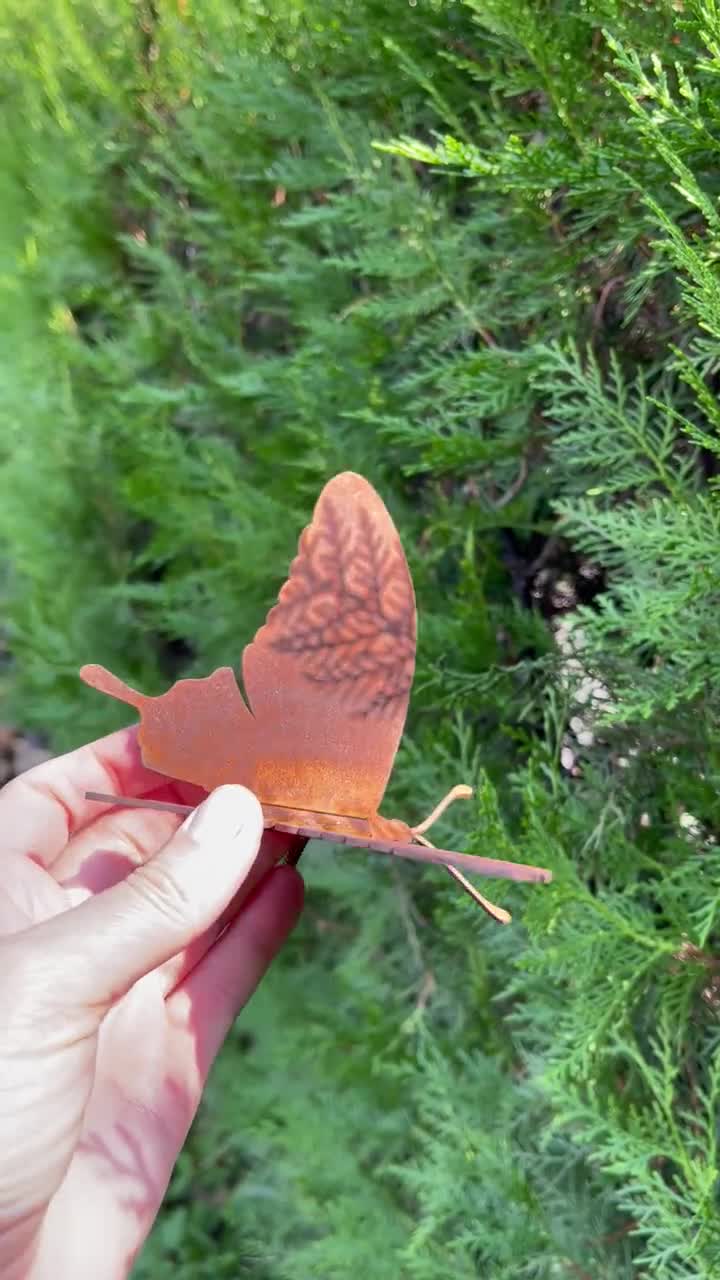 Décoration Murale En Métal En Forme De Papillon - Décoration Murale 3D