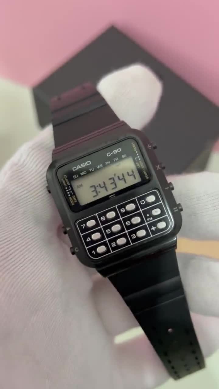CASIO C-80 カルキュレーター 時計 Casio C-80 | Liquid Crystal
