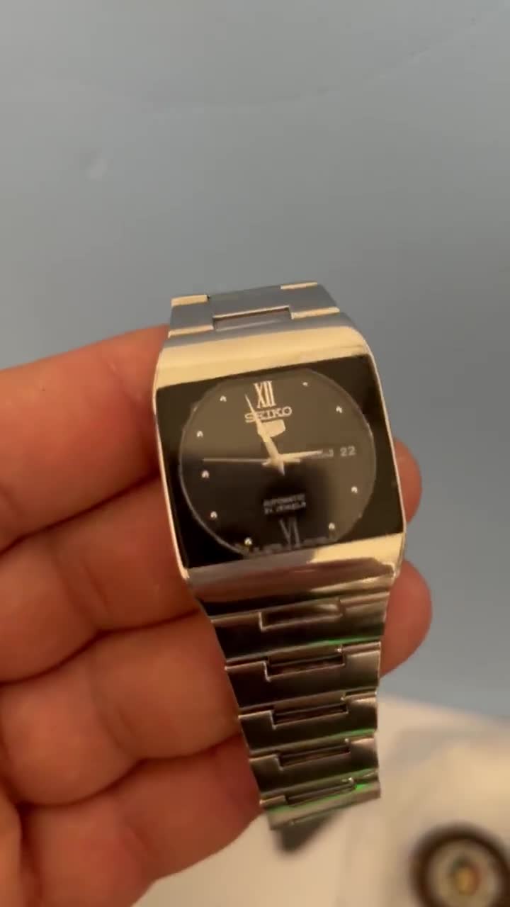ゆき様5 Seiko 5 Silver Dial Automatic Men's Watch SNK385K1 | eBay