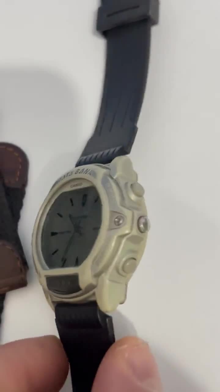 Casio Abx-23 Vintage Module 2358 Twincept/ Ana-digi Data Bank