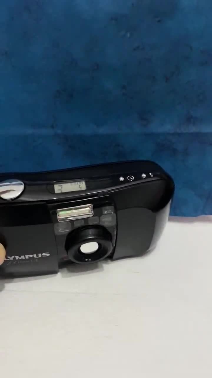 Vintage Olympus Mju-1, Film Camera 35mm, Olympus Mju 1, Point and