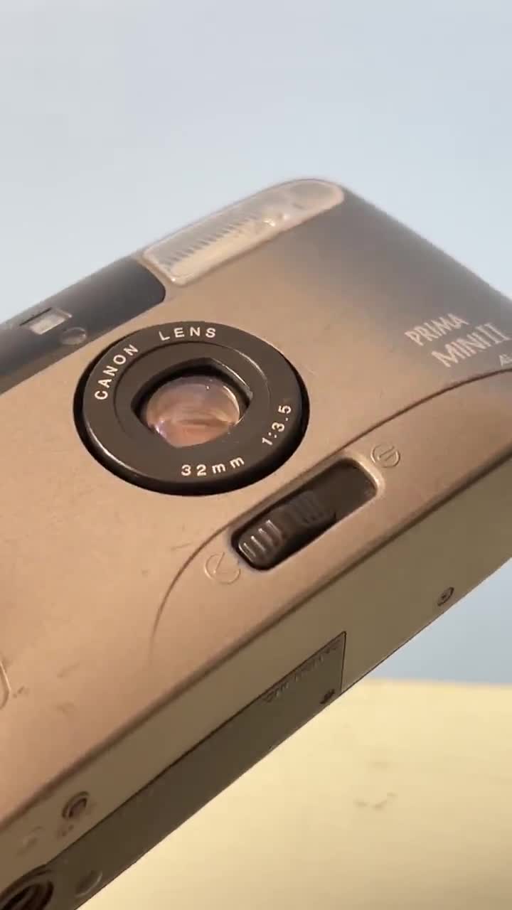 Canon Prima Mini II / Canon Lens 35mm Compact AF Camera/shoot Film
