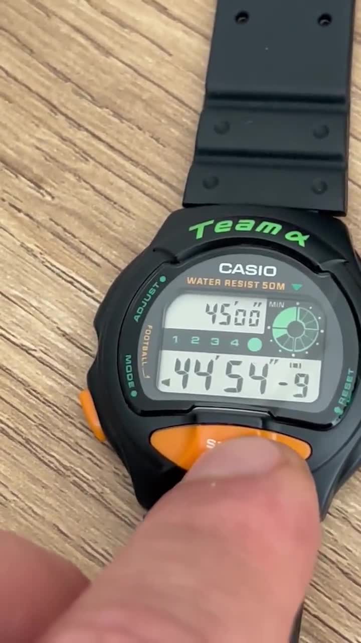 Soccer Timer Very Rare Casio TM-11/ Collectibles /very Good