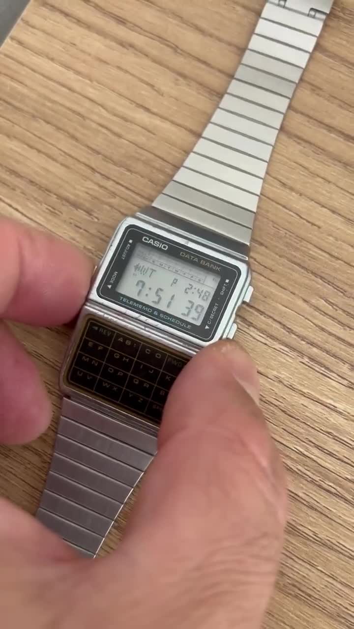 Casio DBC-610 Watch: Vintage Free Shipping Calculator Watch Module