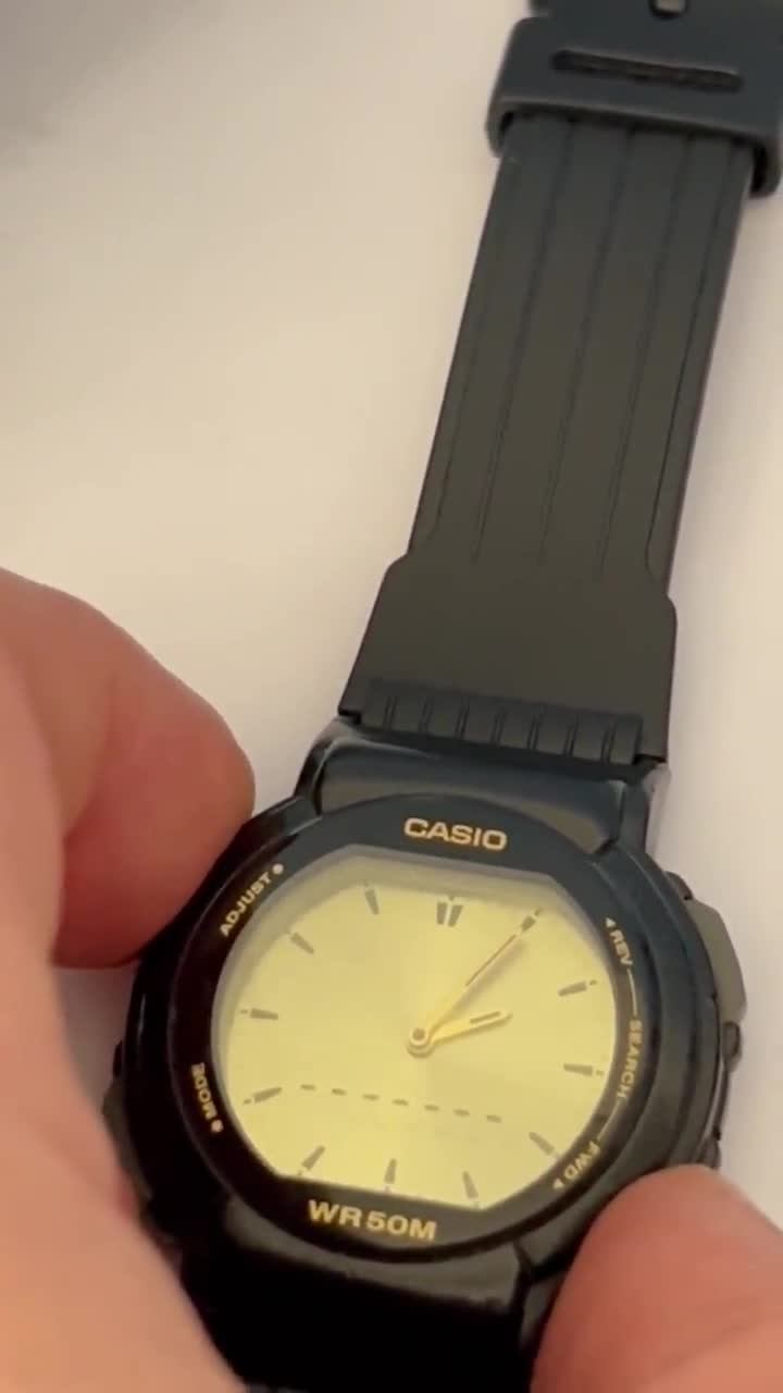 カシオ ツインセプト ABX 52、ミリタリー、レトロ、腕時計、カシオ