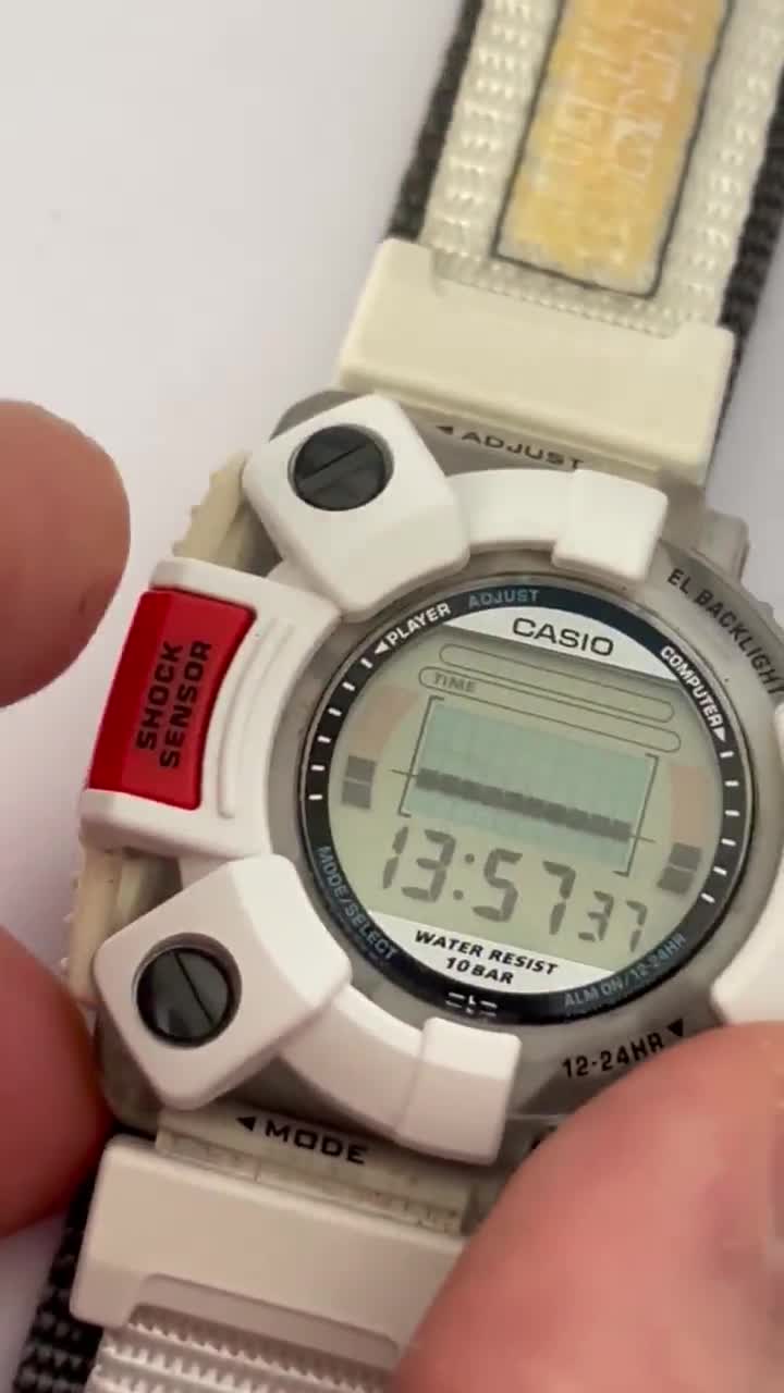 Casio Cyber Max JG-320 Vintage Watch Very RARE Collectible Very