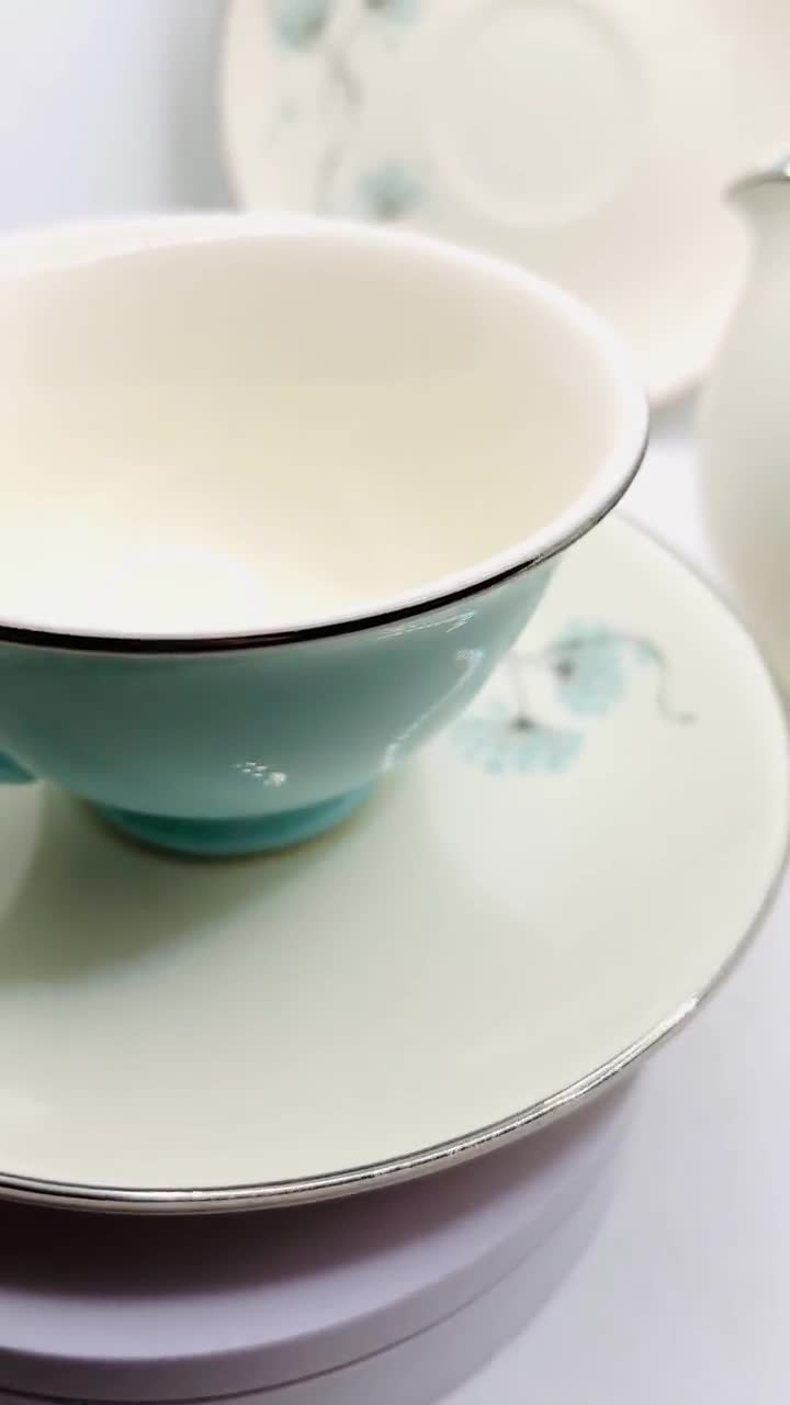 Sets of Vintage Mid Century Cups & Saucers, Creamer Taylor