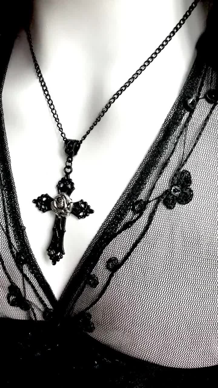 Killstar Insecta Morte Black necklace | Boutique Trukado - Boutique Trukado