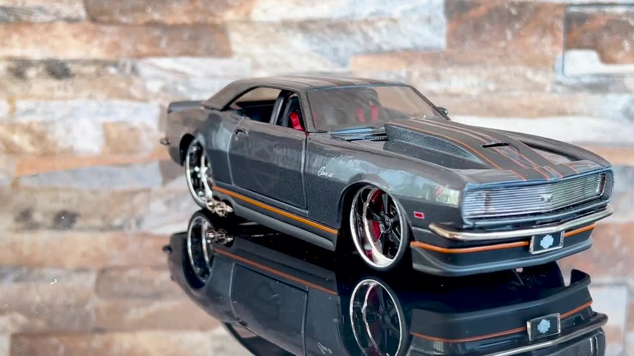 シボレー カマロ SS 1968、モデルカー、ダイキャストカー、コレクター