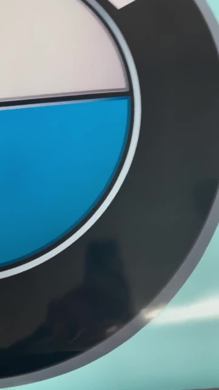 BMW Logo Decal, Bmw Decor, Bmw Symbol, Bmw Sticker, Bmw Decal Cfb 107 