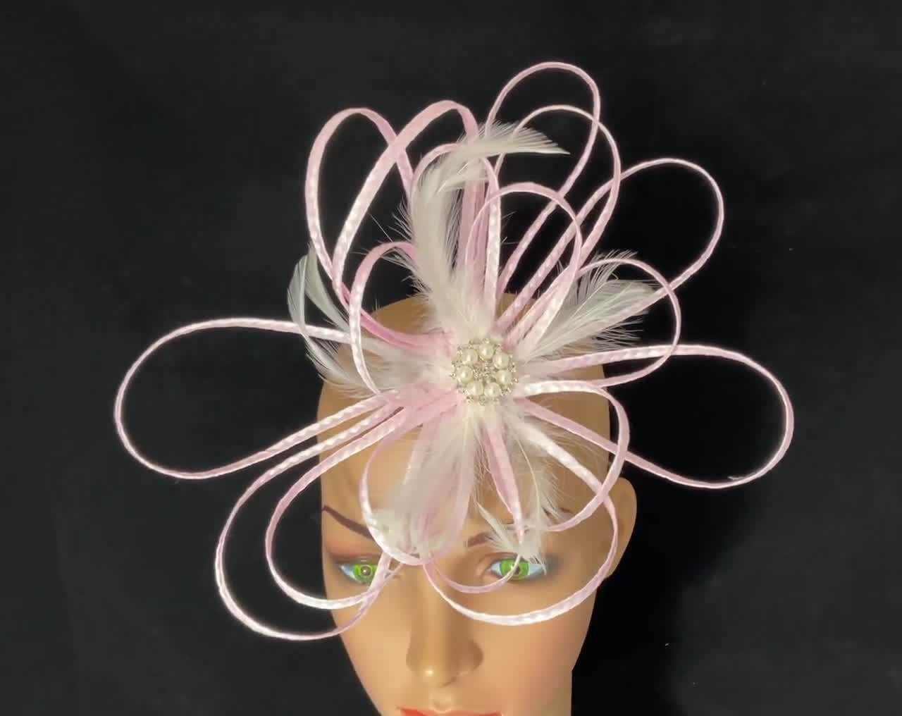 Pink Fascinator - 