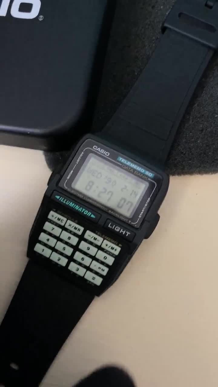 Vintage Casio DBC-30 Calculator/ Watch Module 1253 /collectible