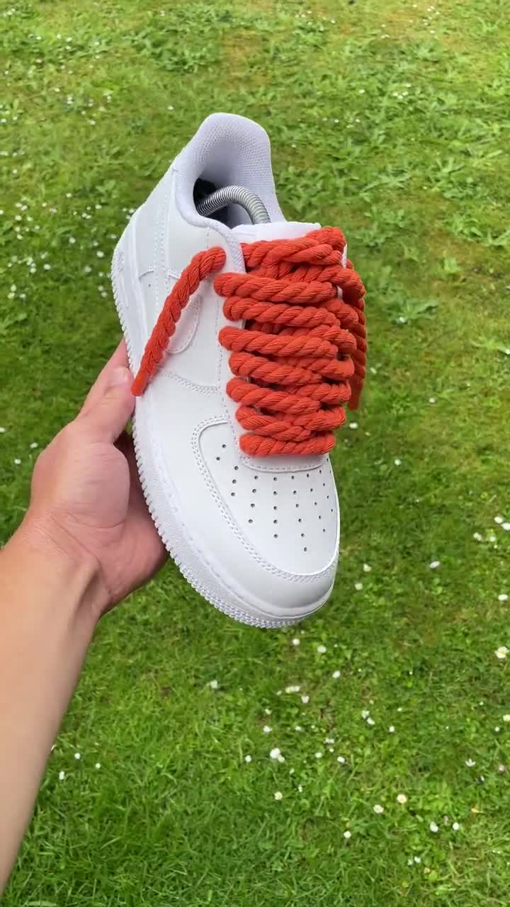 ORANGE ROPE' AF1 Custom - Etsy