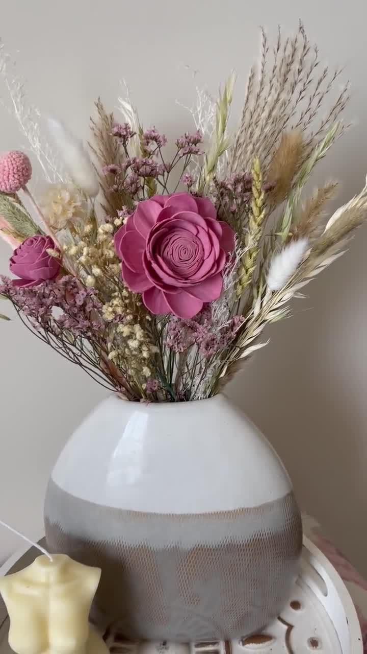 Bouquet di fiori di sapone fatti a mano / disposizione Queen