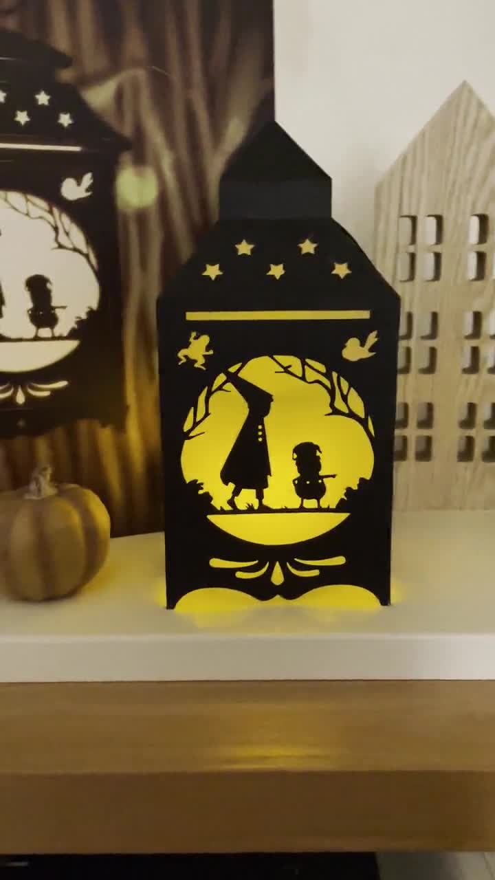 Over The Garden Wall Lantern Paper Craft | DIGITAL CUTTING FILES