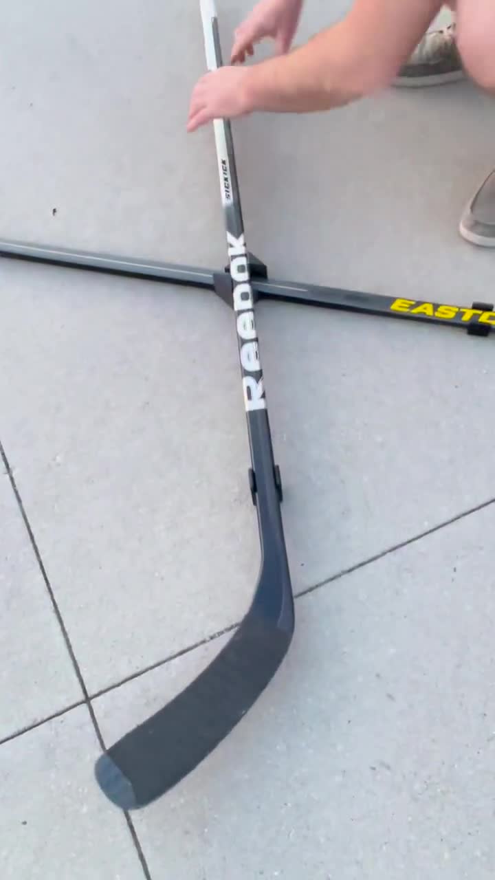 FFIY 1 Paire De Supports D'Affichage De Bâton De Hockey Organisateur Mural Support De Bâton De Hockey Pour Exposition Et Rangement