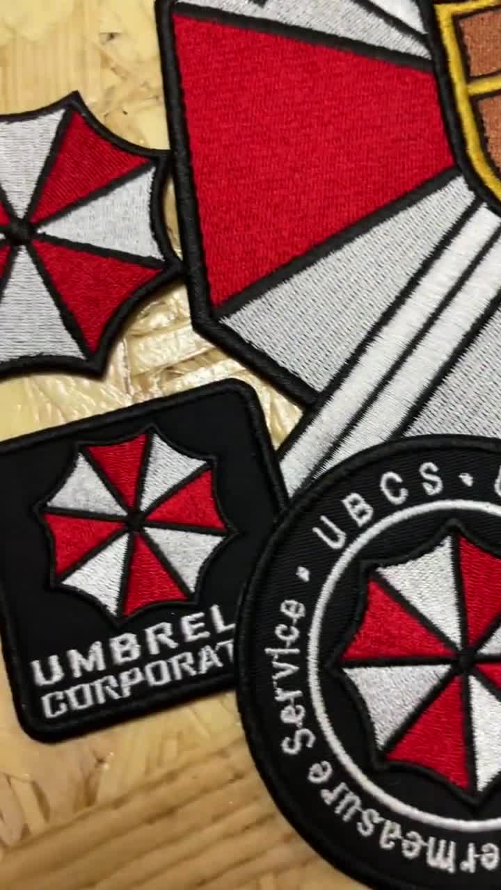 バイオハザード UBCS コスプレパッチ – 刺繍アイロン接着キット (6枚