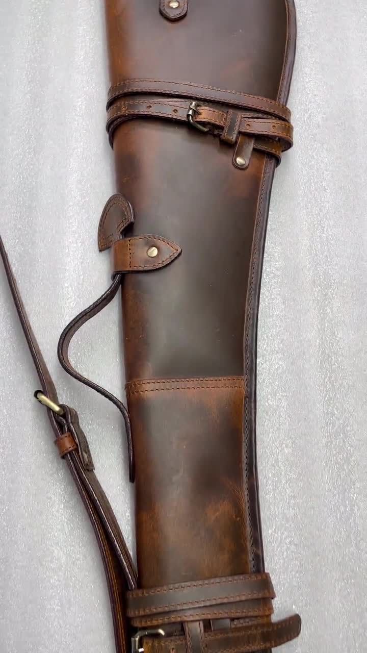 Western Scabbard For Lever Action Henry Rifle Winchester Model, Rossi - View #5