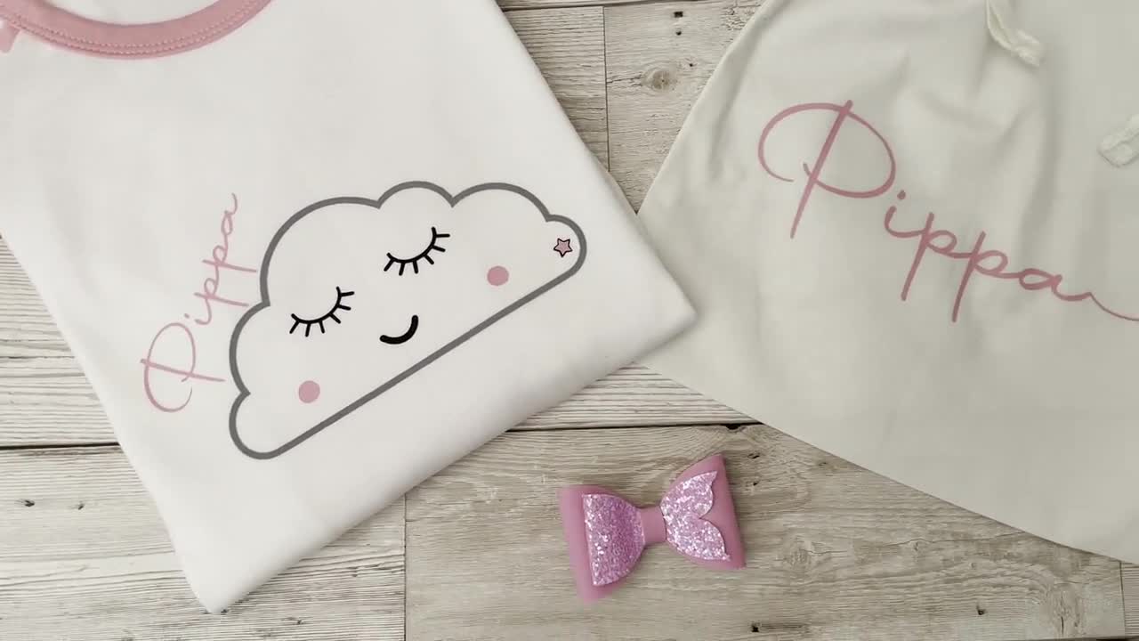 Pink cloud online pyjamas