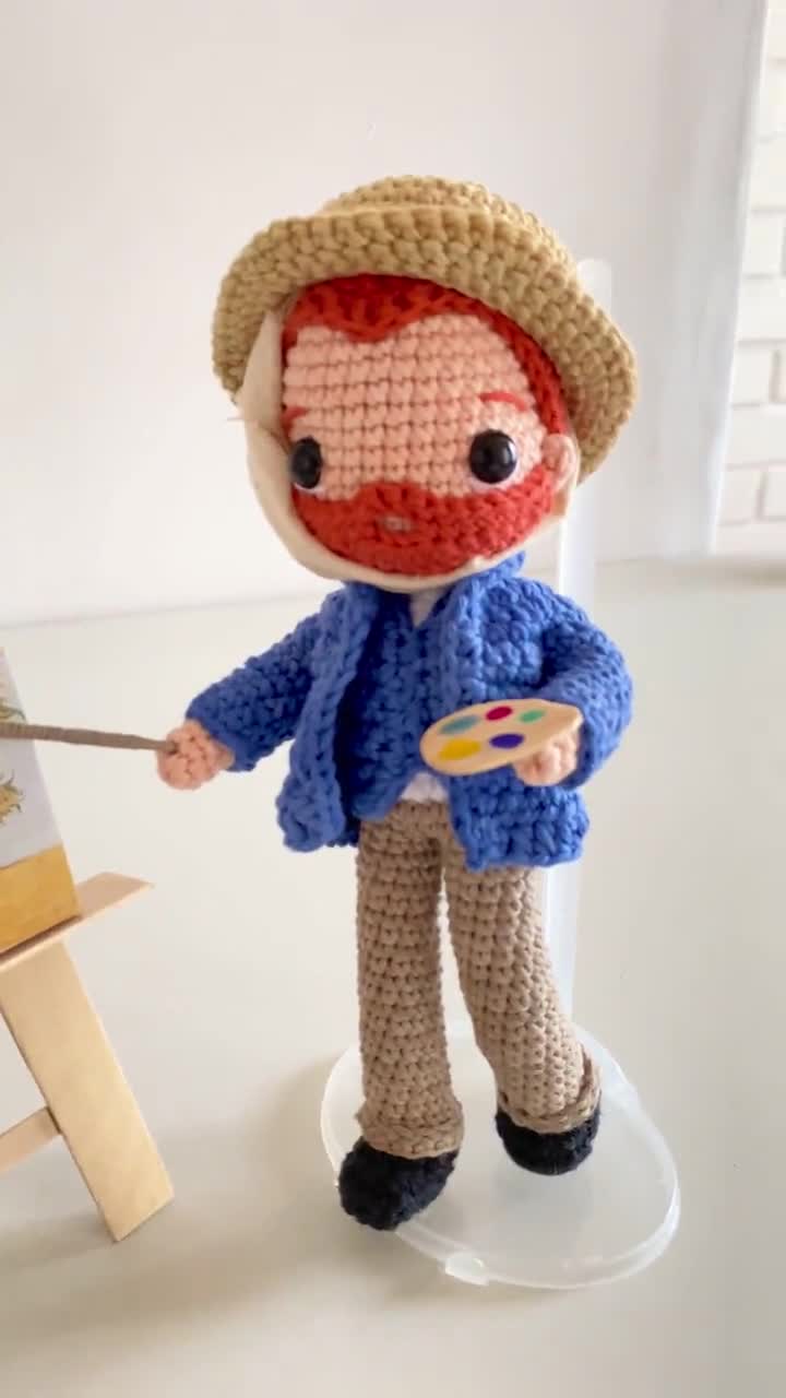 ゴッホのあみぐるみパターン (PDF) - Etsy 日本