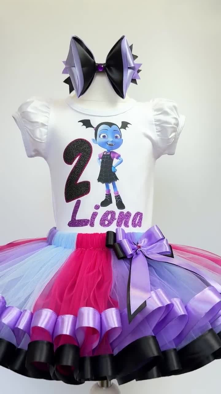 vampirina party dress Disney Vampirina Girls Costume: Halloween, Christmas, Party Dress, Cosplay  Outfit for Toddlers and Kids