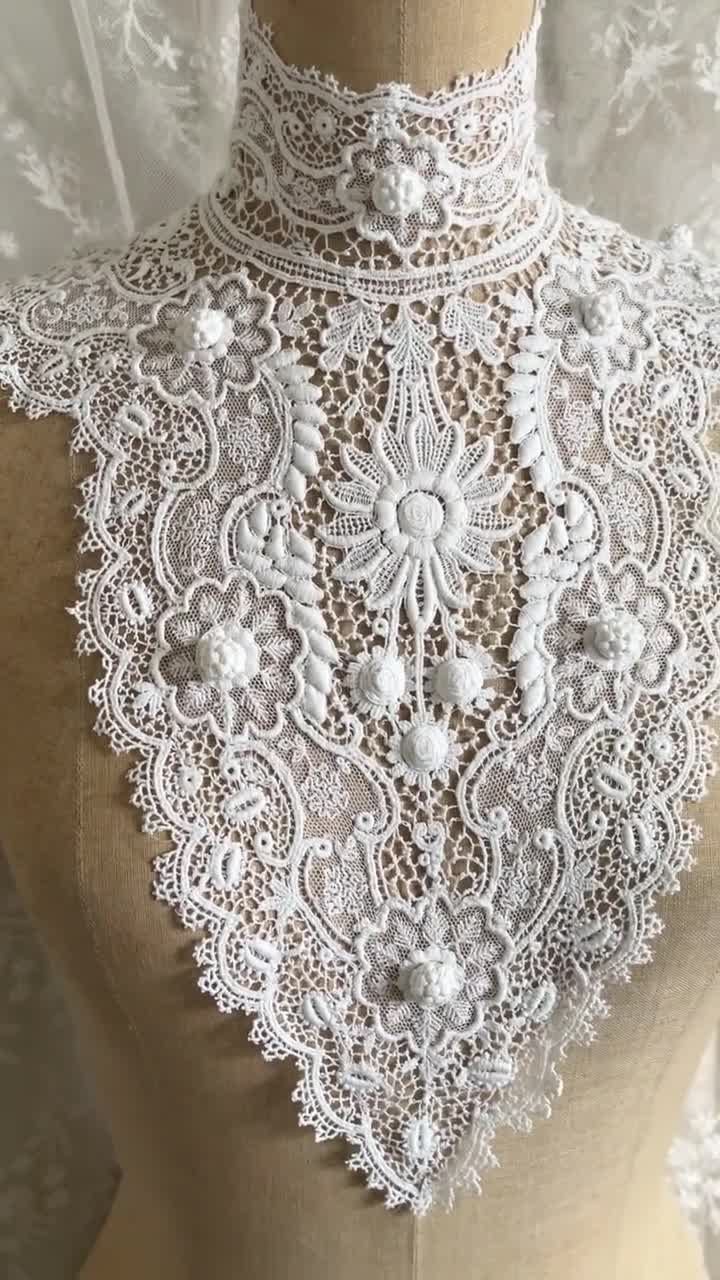 ◼*︎様 Ameri MEDI LACE EMBROIDERY COLLAR J MEDI LACE EMBROIDERY COLLAR JACKET