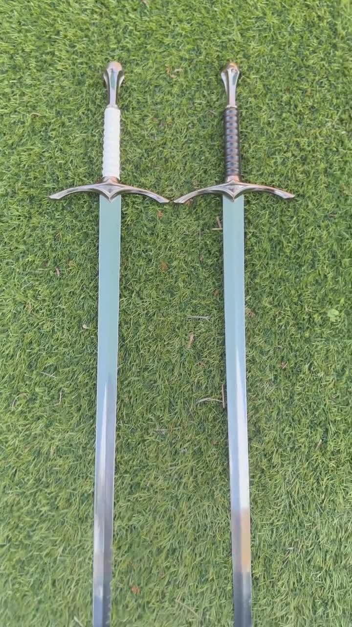 Espada medieval real vikinga de acero de Damasco hecha a mano con vaina,  espada claymore escocesa espada monograma, regalo de Navidad, regalo para  él -  México