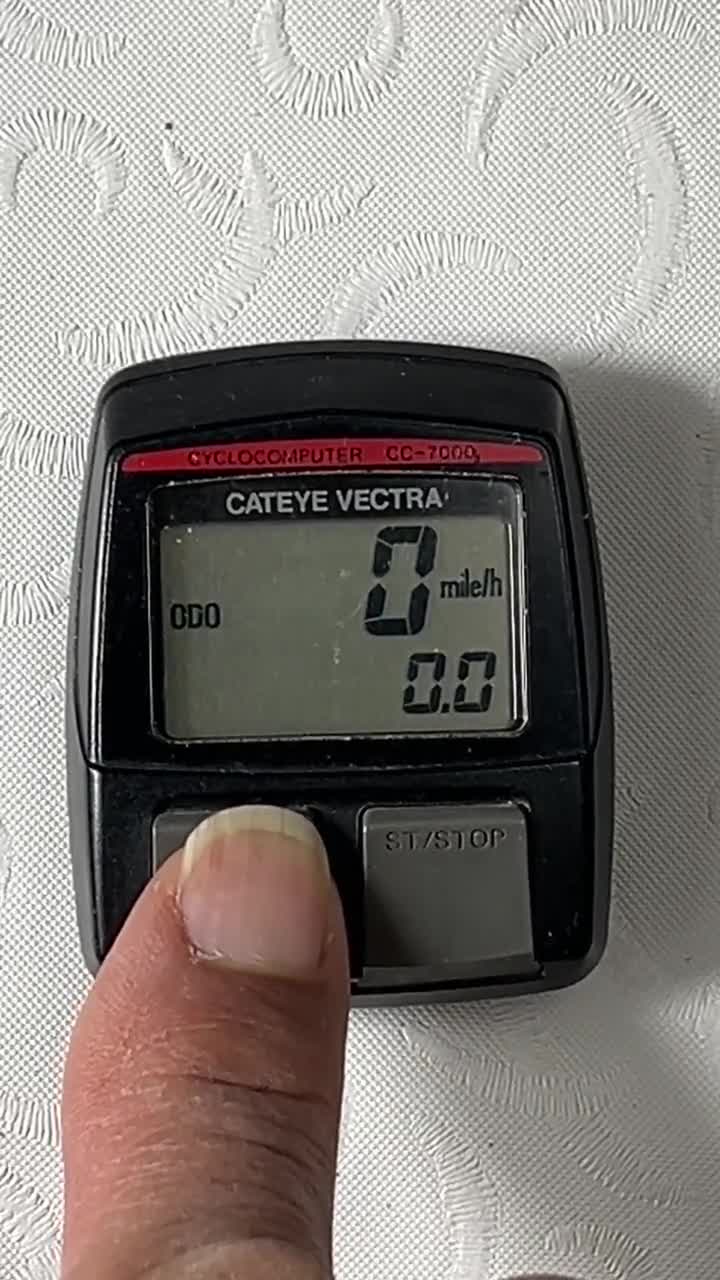 Cateye Vectra, Cyclocomputer,vintage,model: Cc-7000,biking