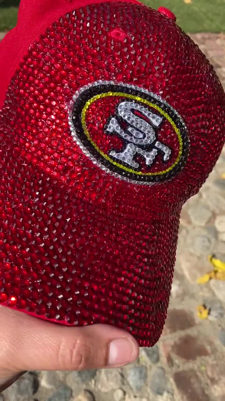 San Francisco 49ers NFL Rhinestone Light Up Beanie