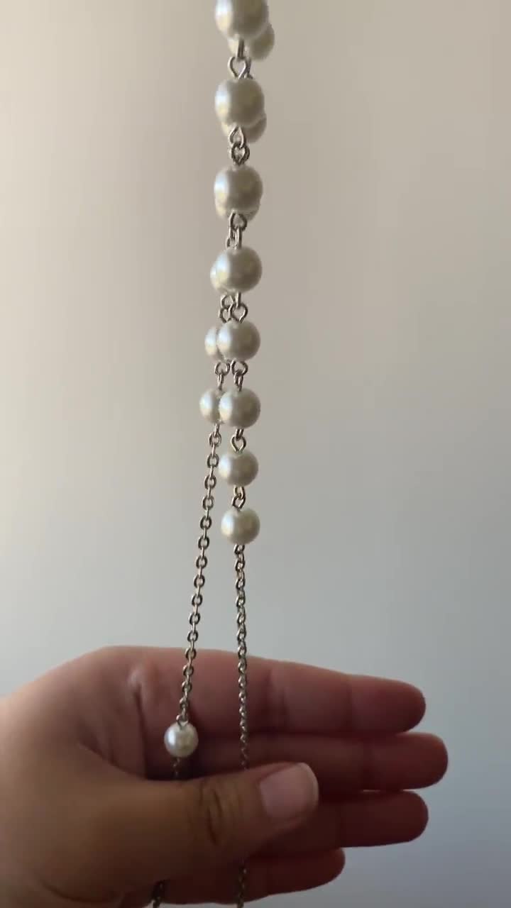 Pearl Rosary Wedding Unity Cord
